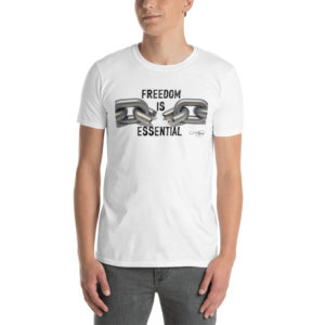 Freedom is Essential Short-Sleeve Unisex T-Shirt